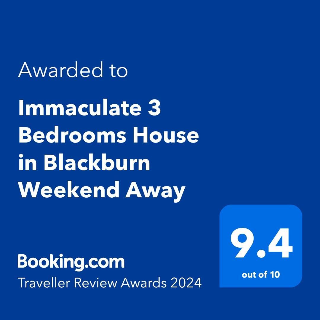 Entire Charming 5-Bed House In Darwen Blackburn Bb1 Free Parking Roadside Rishton Esterno foto